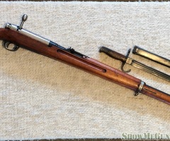 WW2 Arisaka Type 38 6.5x50mm matching serial numbers w/bayonet