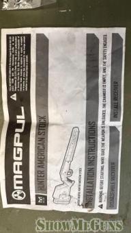 Black Magpul stock for Ruger American - 3/3