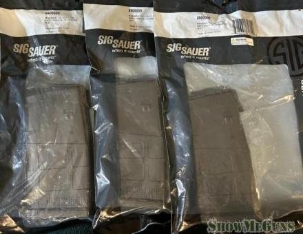 SIG716 7.62 NATO 20RD MAGAZINE - NO WINDOW - GEN M3 PMAG-MAGPUL