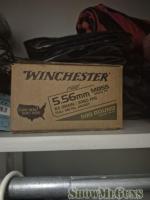 Winchester 5.56mm 62 Grain Full Metal Jacket Green Tip
