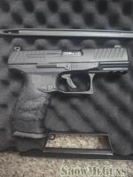 Knive, Walther Riot pistol, brass knuckles