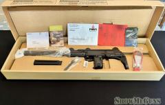 NIB Walther Manufactured .22 LR Uzi w/20 rd Mag faux Supressor Folding Stock