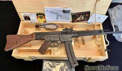 ATI GSG STG44 .22 Schmeisser (Replica of WWII German Strumgewehr 44) w/Fitted Wooden Crate