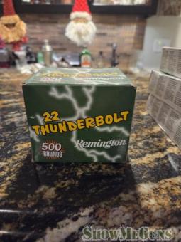 Remington .22LR Thunderbolt 500-round