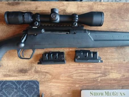 Savage Axis .223 + Diamondback 4-12x40 scope + 520 rounds Hornady .308 Ammo - 2/6