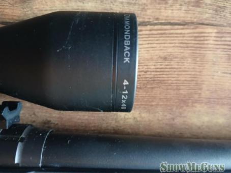 Savage Axis .223 + Diamondback 4-12x40 scope + 520 rounds Hornady .308 Ammo - 4/6