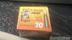 7.62x39mm Golden Tiger - 1,000 rounds