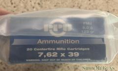 PPU 7.62x39 123gr
