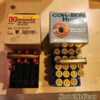 Corbon & Hornady sw 460 mag ammo