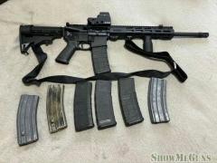 Ruger AR556 With 1000 rounds & Extra Mags