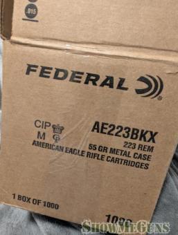 1000 Round .223 55 Grain - 1/3