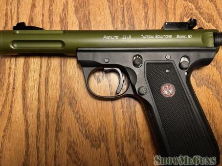 Ruger mark 3 22/45 Tac Sol - 3/4