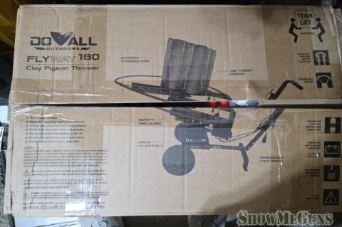 Flyway 180 clay pigeon thrower