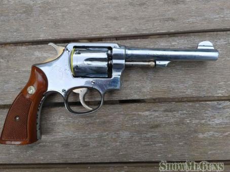 S&W K200 Pre-Model 10 "Victory" Revolver Chambered in .38/200 (.38S&W) For British Service - 1/12
