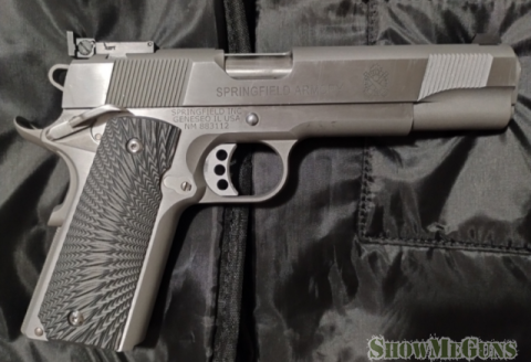 Springfield armory stainless steel 1911 45 ACP - 3/3