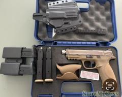 S&W M&P Vtac 9mm with Apex upgrades