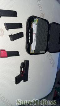 Glock 43 upgraded trigger, laser light and mag extension - 4/6
