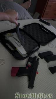 Glock 43 upgraded trigger, laser light and mag extension - 5/6