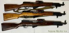 3 Chinese Paratrooper SKSs