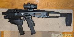 Glock 19 G3 FRT PDW with ammo
