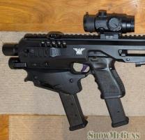 Glock 19 G3 FRT PDW with ammo