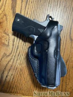 Kimber Pro Carry II  Stainless with Lasergrips & Galco Leather Holster .45 ACP - 1/10