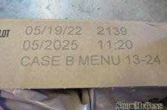 Full cases Military MRE's