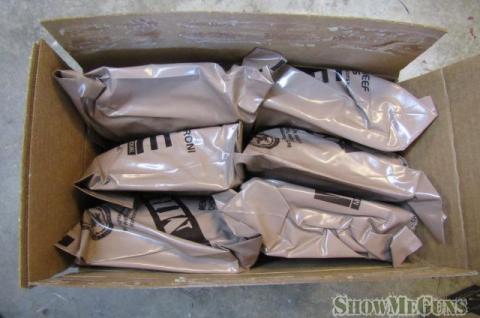 Full cases Military MRE's - 3/6