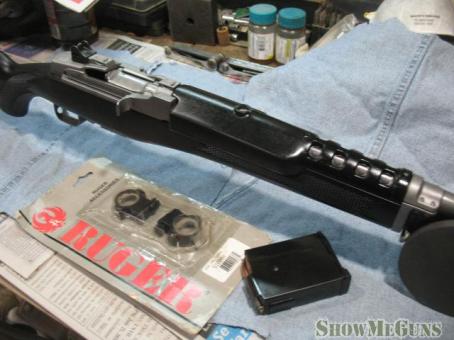 RUGER MINI 30   7.62X39    580 SERIES  STAINLESS - 6/6