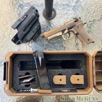 Beretta M9A4 Centurion - 9mm - w/ JM Custom Holster - 5/10