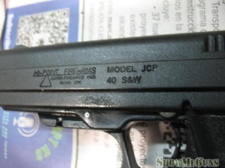 $ 100.   40 CAL S/W HIPOINT and 1 mag - 2/3