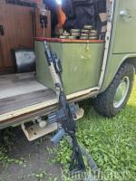 Palmetto AR-15 with red dot and Light