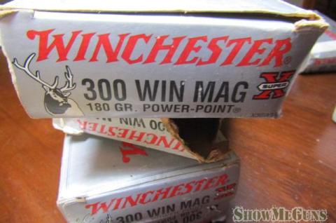 4 Boxes (80 rounds) 300 Win Mag Winchester - 2/2