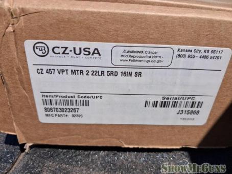 CZ 457 MPT MTR 2 - 2/3