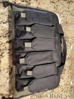 S&W Shield 9MM with Crimson Trace Green Laser & 7 Mags - 6/8