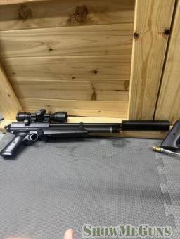 Custom Benjamin Marauder PCP Pistol/Rifle Package (.22 Caliber) - 9/9