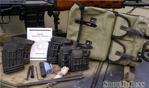 Izhmach Izhevsk B-West Russian Tiger Dragunov SVD 7.62x54r - 1/4