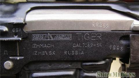 Izhmach Izhevsk B-West Russian Tiger Dragunov SVD 7.62x54r - 3/4