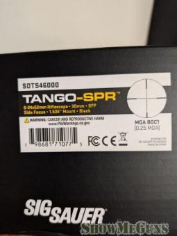 Sig Tango SPR 6-24x52 - 1/3
