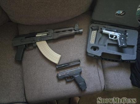 Zastava zpap and a glock G29 and G36! - 1/5