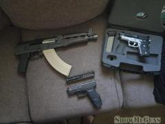 Zastava zpap and a glock G29 and G36!