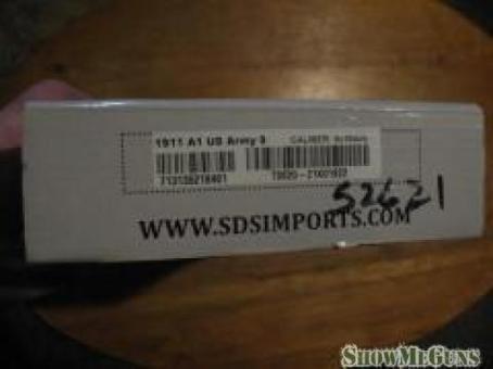 REDUCED New old stock model of the 1911 US GOVORNMENT 9MM - 5/5