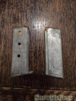 (2) Davis P-380 magazines w-ammo