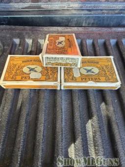 (3) BOXES of .12Ga. 00 BUCK SHOT