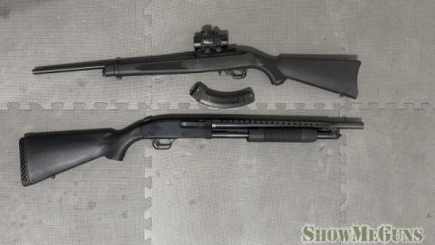 Package deal Mossberg 500 & Ruger 10/22 - 2/2