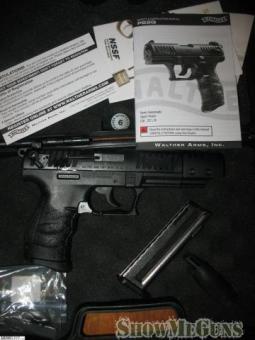 WALTHER  22LR THREADED BARREL PIC RAIL /COMENSATOR - 1/5