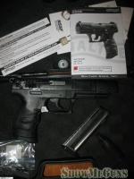 WALTHER  22LR THREADED BARREL PIC RAIL /COMENSATOR