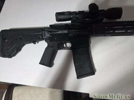 Nice custom built AR15 - 1/4