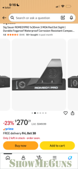 Axis legion P320 with Romeo Pro - 11/12