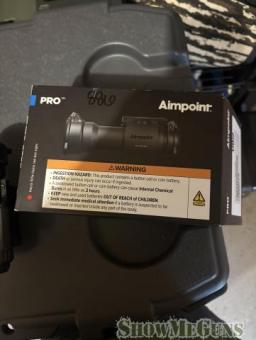 Like new Aimpoint pro with original box - 1/4